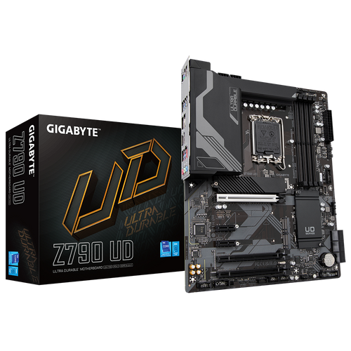 Gigabyte Z790 UD LGA1700, Supports Intel Core 14th/ 13th /12th gen, Dual Channel DDR5：4*SMD DIMMs with XMP 3.0 Memory Module Support slika 1