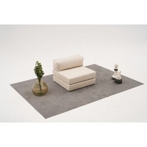 Comfort - Krevetna Sofa u Boji Kreme v2 za Jednu Osobu