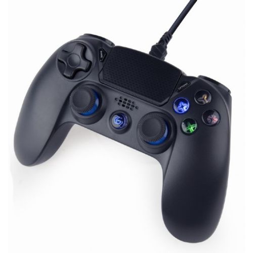 JPD-PS4U-01 Gembird USB 2.0 analog vibration gamepad, PlayStation 4 / PC, 3m black slika 2