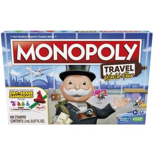 Društvena igra Hasbro Monopoly - World Tour  slika 1