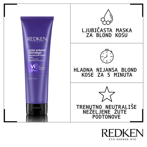 Redken Color Extend Blondage maska za kosu 250ml  slika 6