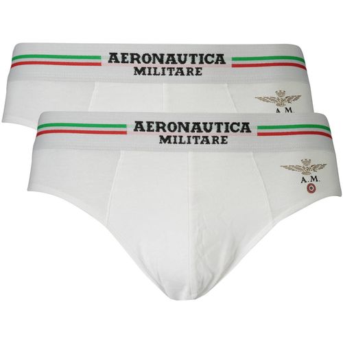 AERONAUTICA MILITARE MEN'S WHITE BRIEFS slika 1