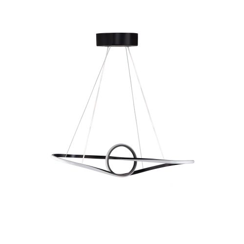 Canum Black-White Light Black Chandelier slika 4