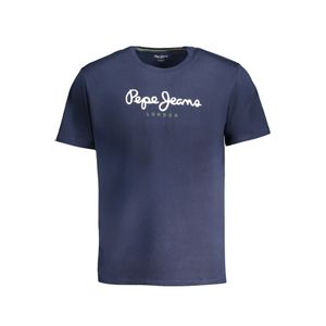 PEPE JEANS MEN'S SHORT SLEEVED T-SHIRT BLUE