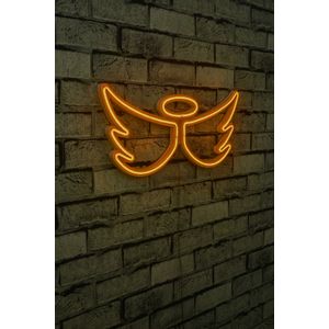 Wallity Ukrasna plastična LED rasvjeta, Angel - Yellow