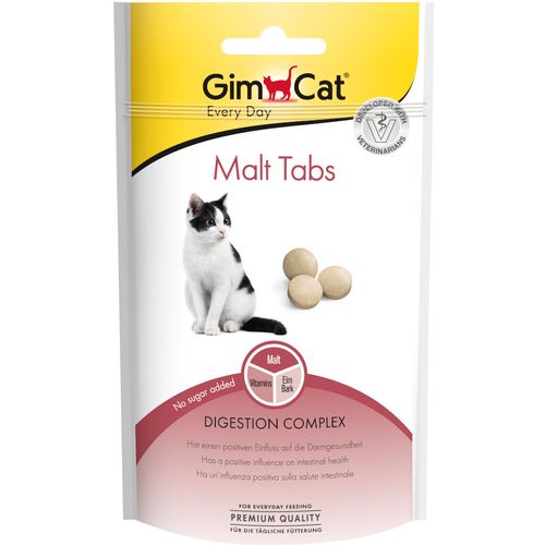 Gimborn GimCat poslastica za mačke Malt Tabs, 40 g slika 1