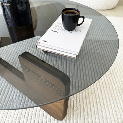 Mia - Walnut, Fume Walnut
Fume Coffee Table slika 5