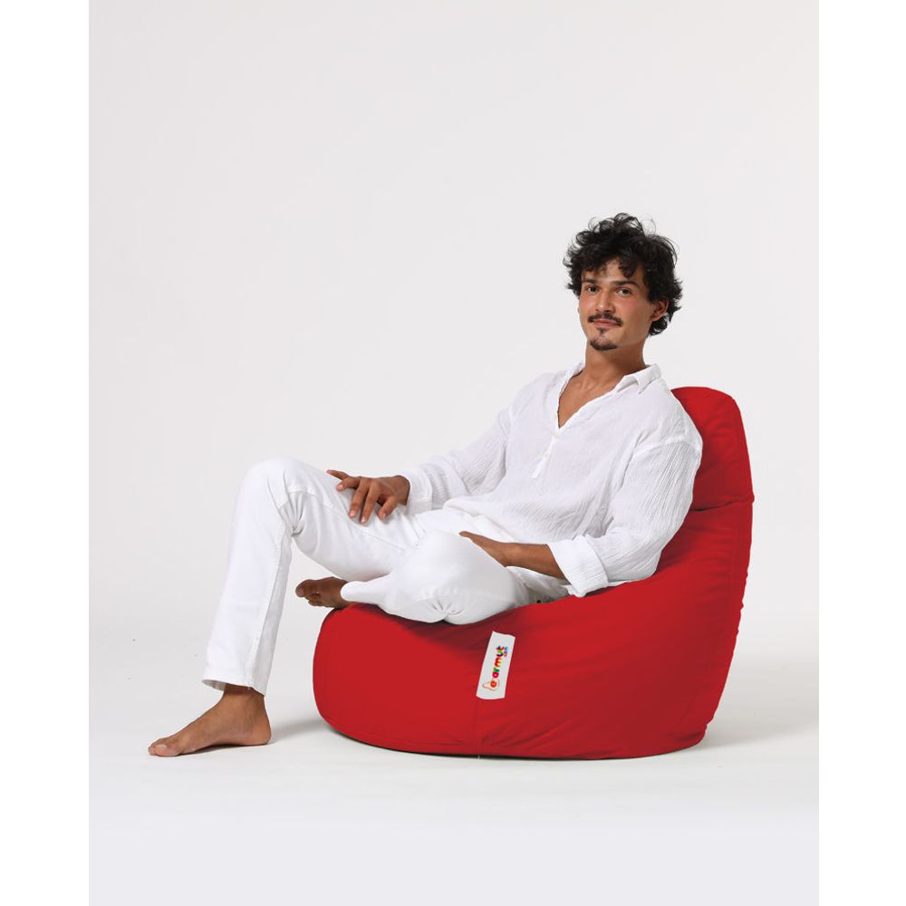 Drop L - Crveni Baštenski Bean Bag slika 4