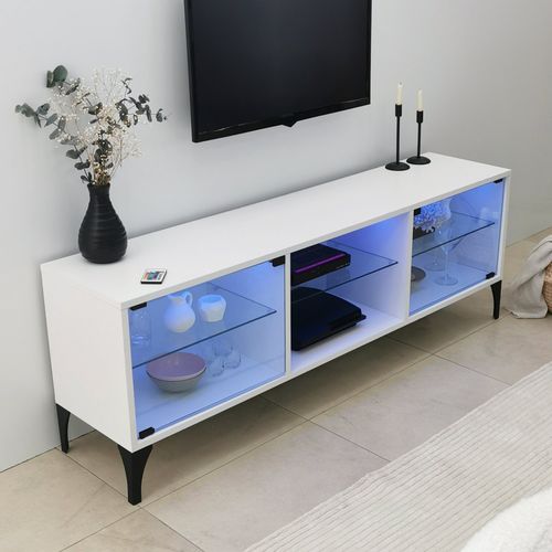 Tokyo White TV Stand slika 9