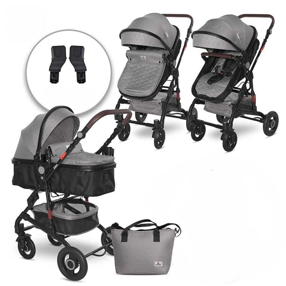 Lorelli Kolica za bebe Alba Premium, Opaline Grey slika 1