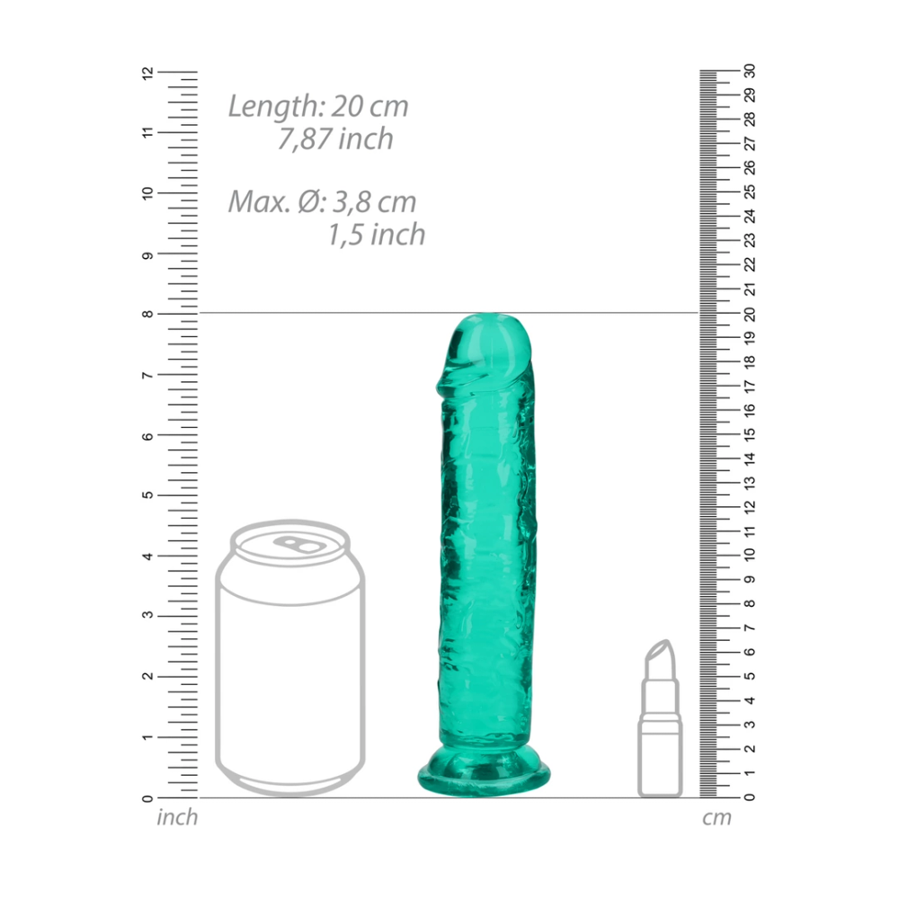 RealRock by Shots ravni realistični dildo s vakuumskom čašicom - 7'' / 18 slika 7