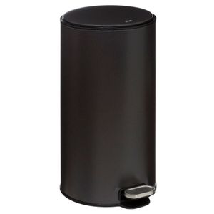 FIVE kanta za smeće Delta 30l - 31.50 x 31.50 x 62 cm, inox, crna
