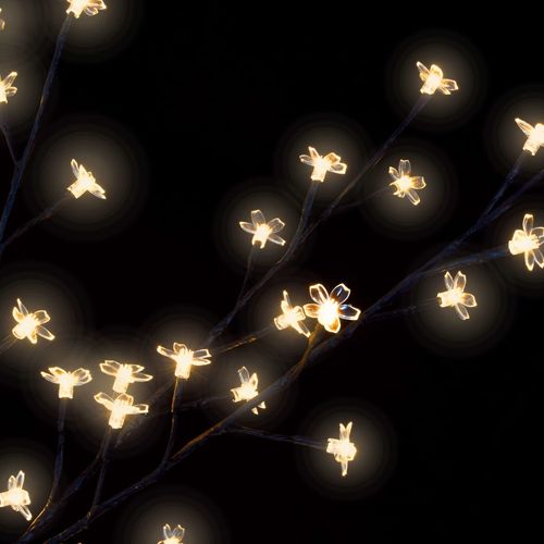 Božićno drvce s 2000 LED žarulja toplo bijelo svjetlo 500 cm slika 22