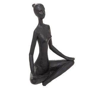 Atmosphera dekorativna figura lina, 13x6x22 cm, poliresin