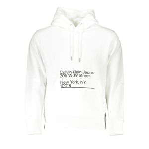 CALVIN KLEIN WOMEN'S ZIPLESS SWEATSHIRT WHITE