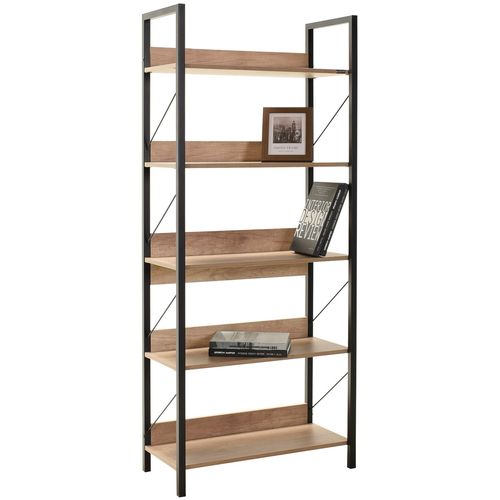 KTP-850-TT-1 Walnut
Black Bookshelf slika 1