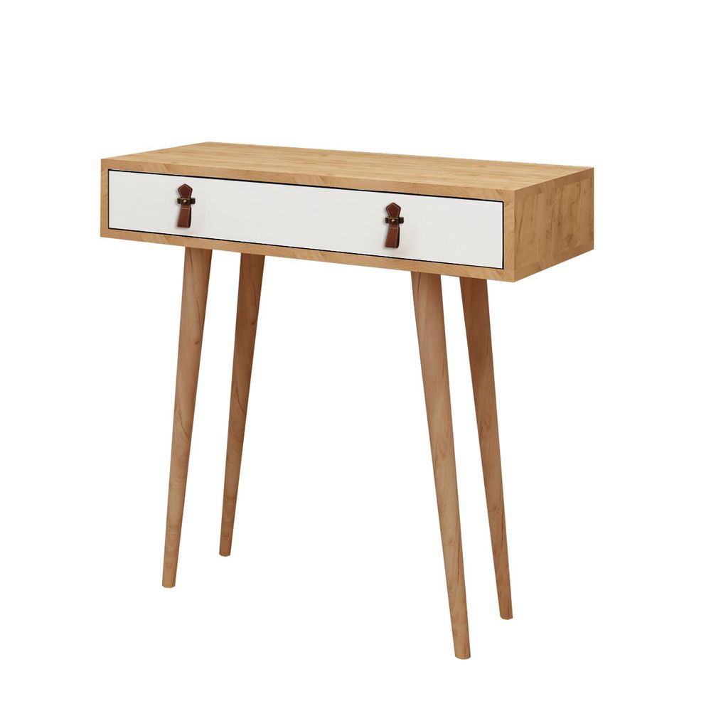 Sideboard Dokka u bojama hrasta i bijele slika 3