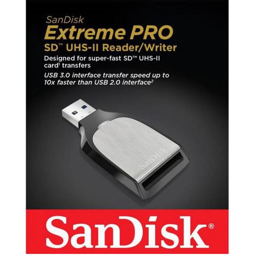 SanDisk čitač kartica USB Type-A for SD UHS-I and UHS-II Card slika 1