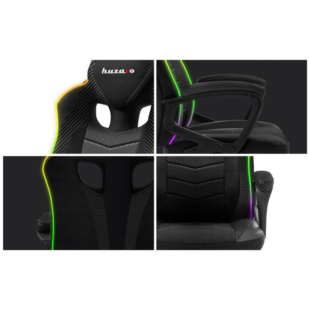 Huzaro Gaming stolica / Force 2.5 RGB Carbon Mesh, daljinski upravljač slika 7
