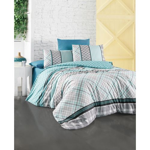 Life - Green Green
White
Grey
Black Ranforce Single Quilt Cover Set slika 1