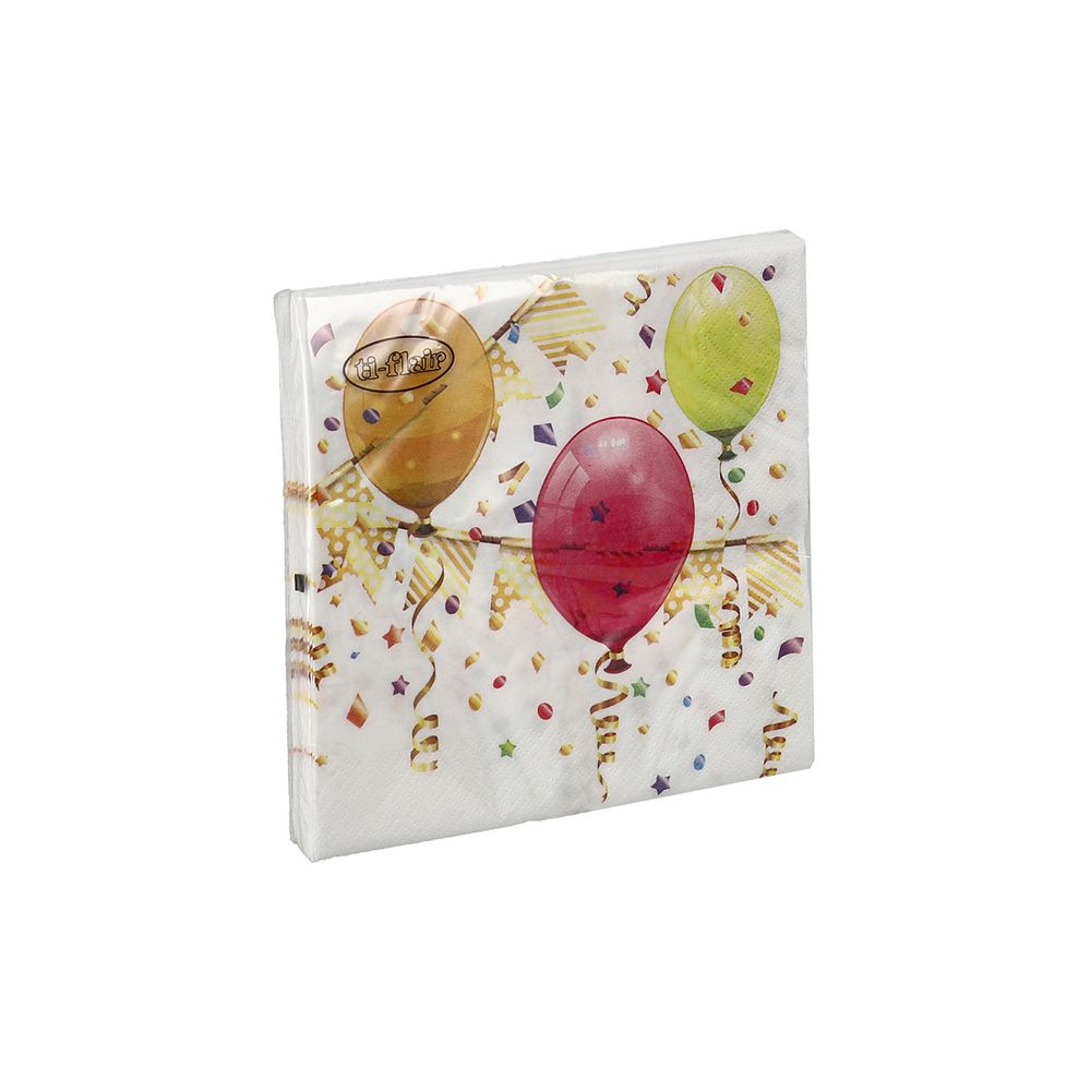 Spirit Events salveta 20/1 33x33 "Birthday 02" 3-slojni slika 2