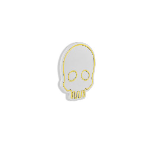 Wallity Ukrasna plastična LED rasvjeta, Skull - Yellow slika 17