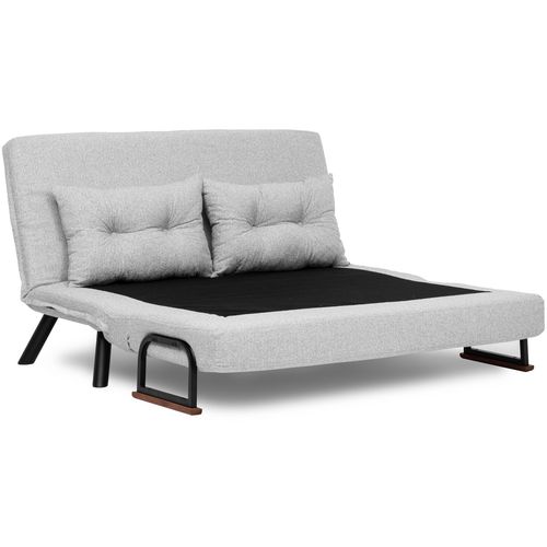 Sando 2-Seater - Teddy Fabric - Grey Grey 2-Seat Sofa-Bed slika 11