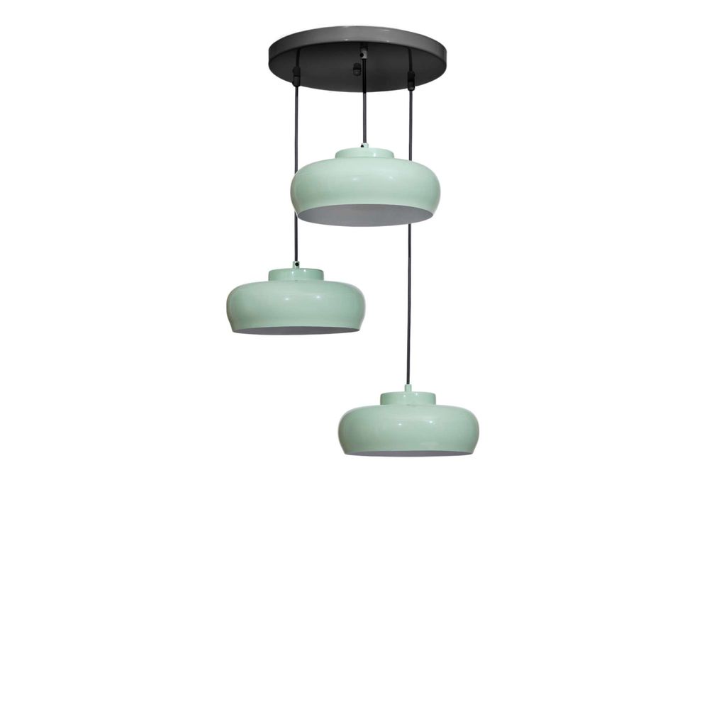 Opviq Luster 174, Mint, Crna slika 1