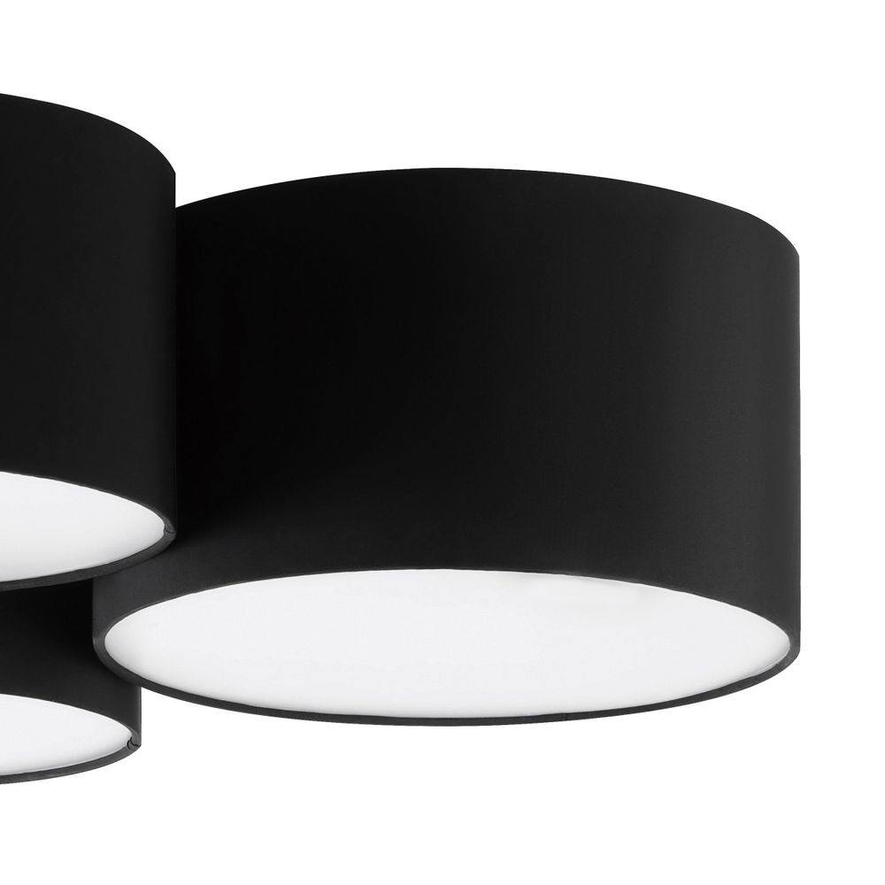 Eglo plafonjera 'Pastore 2', crno/bijela, E27, promjer 610 mm slika 3