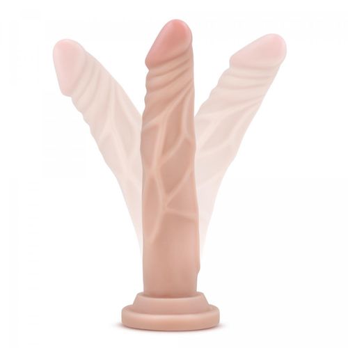 Dildo Dr. Skin, 19 cm, boja kože slika 6