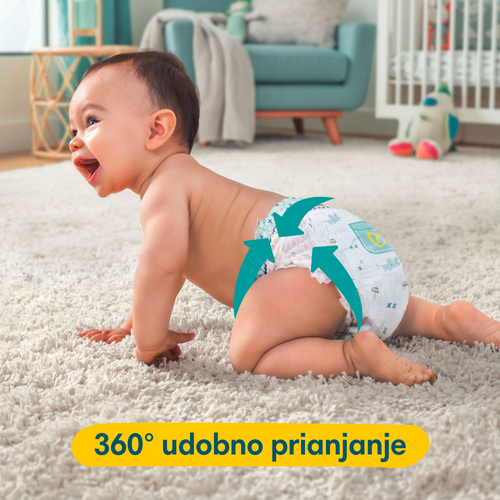 Pampers Pants Pelene-gaćice, Mjesečno pakiranje slika 7