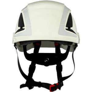 3M  X5001V-CE zaštitna kaciga s uv senzorom, reflektirajuća, ventilirana bijela EN 397, EN 12492