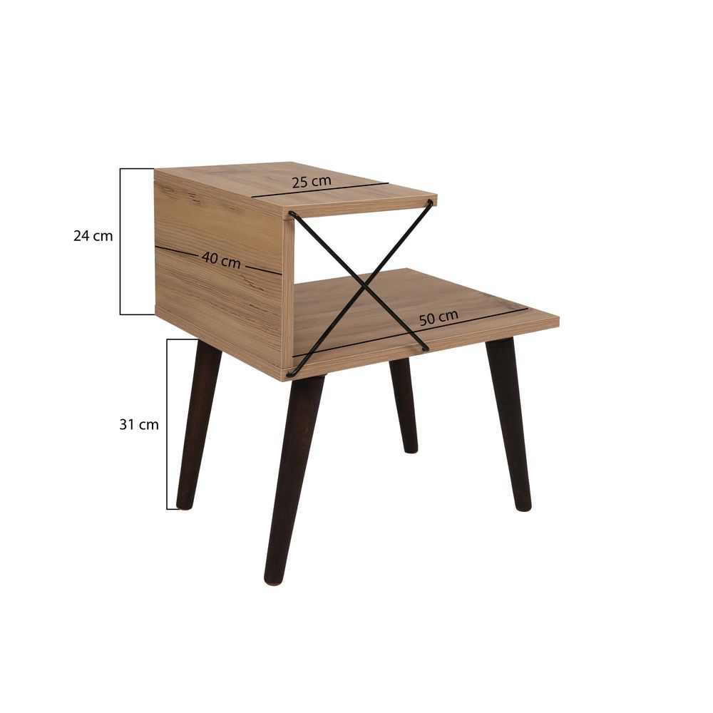 Noćni ormarić Cross - Pine Pine slika 12