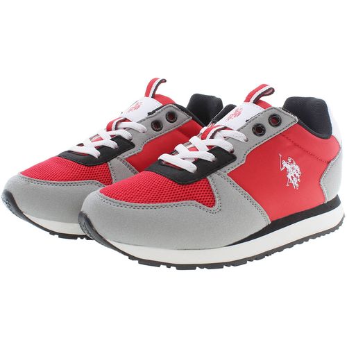 US POLO BEST PRICE RED SPORTS SHOES FOR KIDS slika 2
