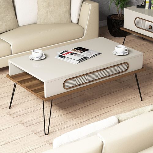 Ekol - Cream Cream Coffee Table slika 1