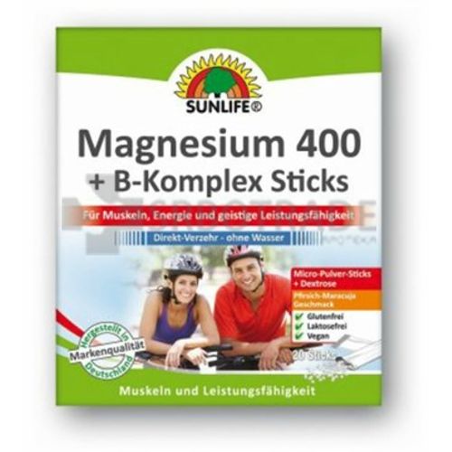 Magnesium Direkt 400 + B Kompleks a20 kesica slika 1