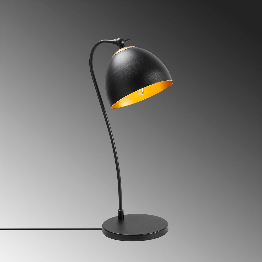 Acuka 12295 Crna Zlata Stolna Lampa slika 4
