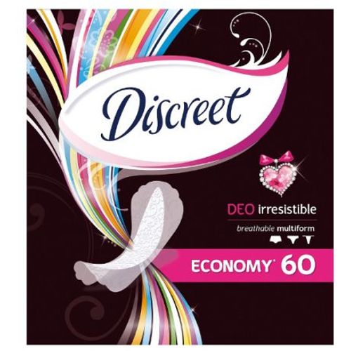 Discreet Irresistable Liners dnevni ulošci, 60 kom slika 1