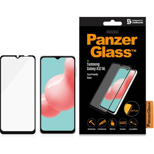 Panzerglass zaštitno staklo za Samsung Galaxy A32 5G case friendly black slika 1