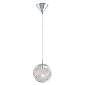 Eglo Luberio Visilica 1, E27, Krom/Aluminij