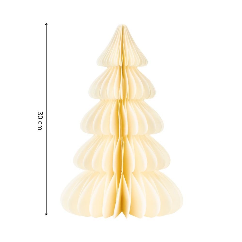 Ca1506 božićni papirnati ukrasi "božićno drvce" 30 cm slika 9