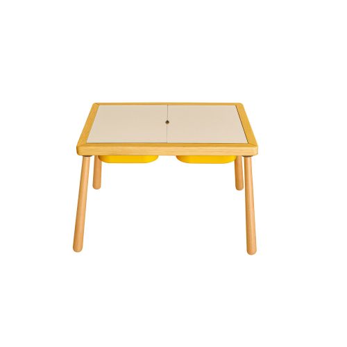 Woody Fashion Dječji stol Mini Table - Yellow slika 2