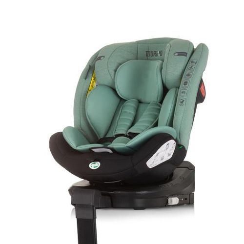 Chipolino autosjedalica I-SIZE 40-150 cm ISOFIX 360 "TOURINO" pastel green slika 1