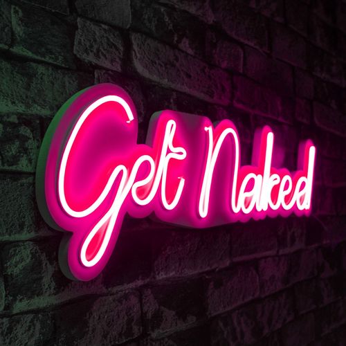 Wallity Ukrasna plastična LED rasvjeta, Get Naked - Pink slika 7