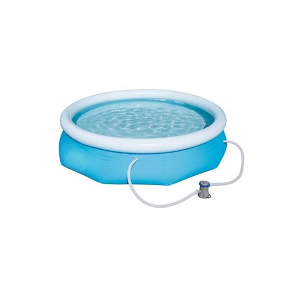 Bestway Bazen sa zračnim prstenom i filter pumpom 57450, 244x61 cm slika 2