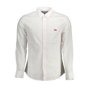 LEVI'S MEN'S WHITE LONG SLEEVE SHIRT