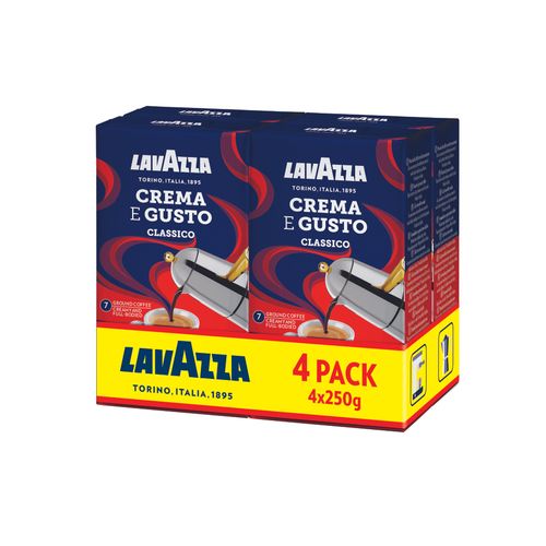 Lavazza Crema E Gusto mljevena kava  4x250g XXL slika 2