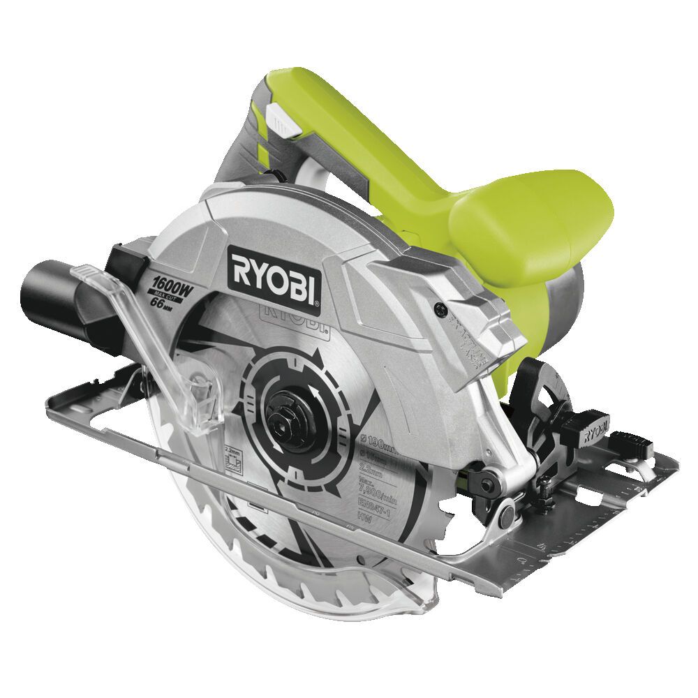 Ryobi Električna Ručna Kružna Pila 190 mm 1600W, RCS1600-K slika 1