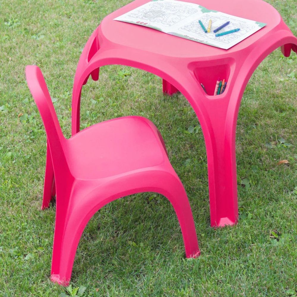 Keter Stolica za djecu 49x39x53cm pink slika 3
