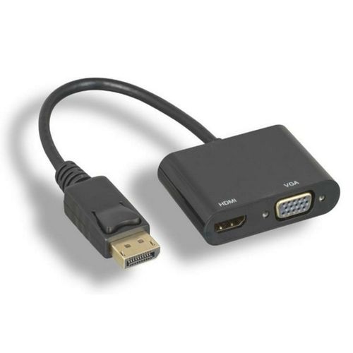 FAST ASIA Adapter-konvertor DISPLAY PORT na HDMI+VGA slika 1